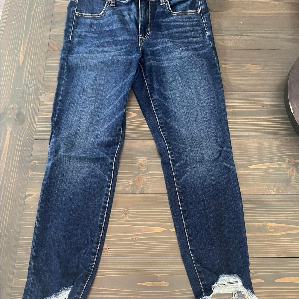 American Eagle distressed skinny jeans, size 10R